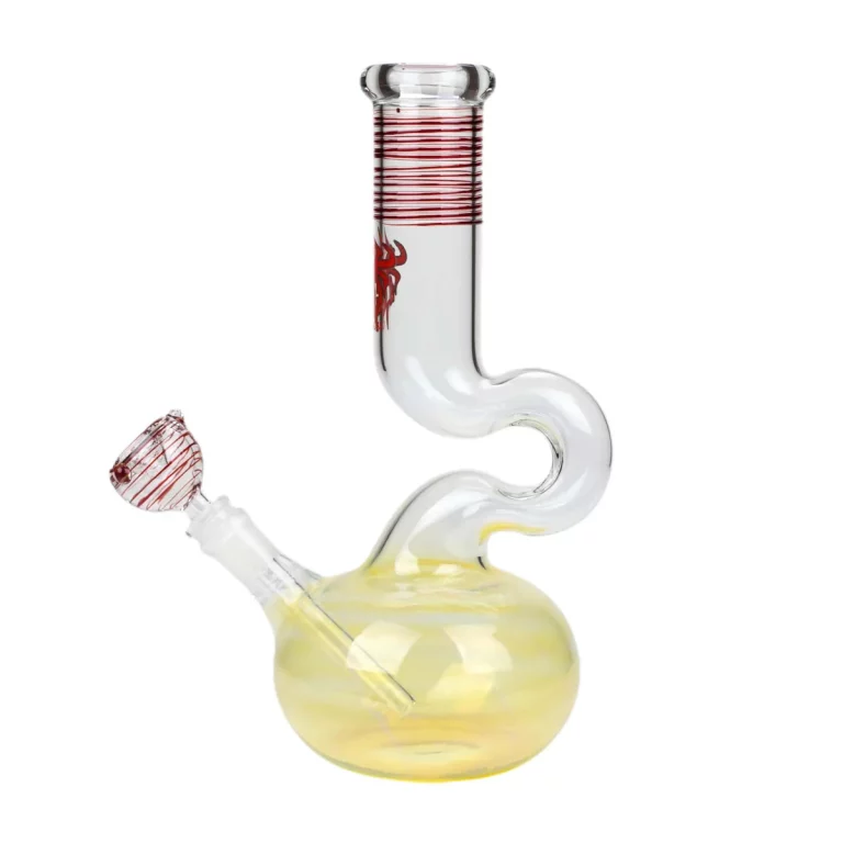 11.5″ Glass Zong Bong Zigzag Neck