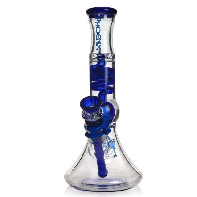 11-Inch Beaker Bong with Glycerin Coil for Cool, Smooth Hits