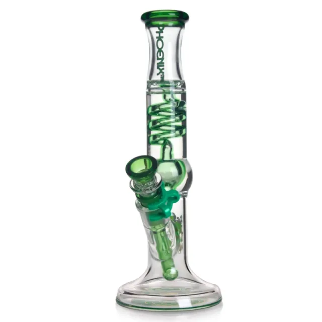 11-Inch Freezable Glycerin Coil Bong with Smooth Filtration