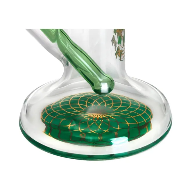 11-Inch Freezable Glycerin Coil Bong with Smooth Filtration