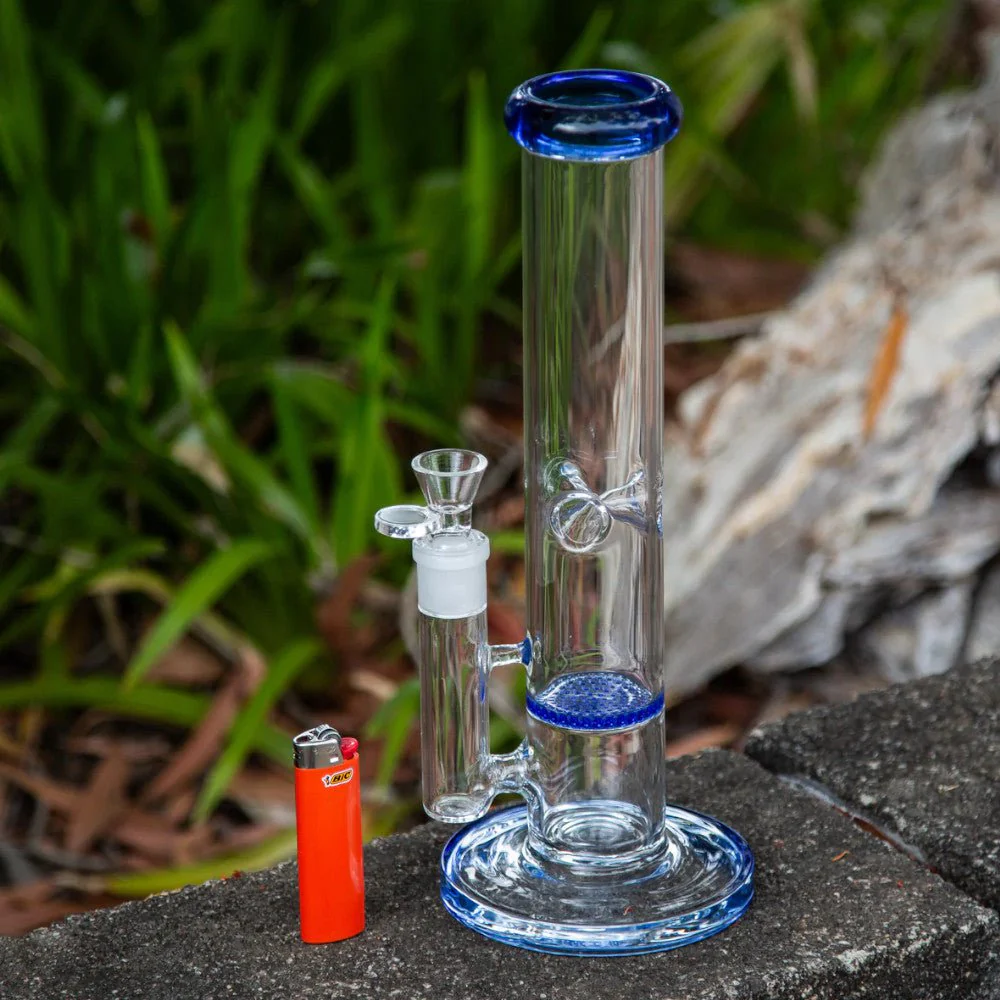 12 inches Honeycomb Straight Tube Bong