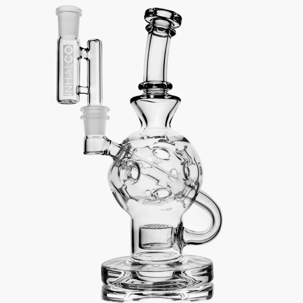 14mm Glass Drop Down Reclaim Catcher (Available in Various Sizes and Joints)