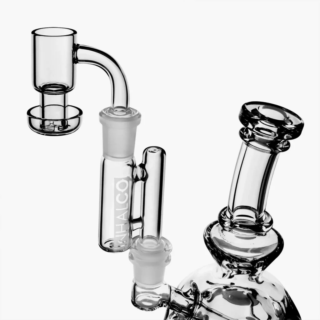 14mm Glass Drop Down Reclaim Catcher (Available in Various Sizes and Joints)