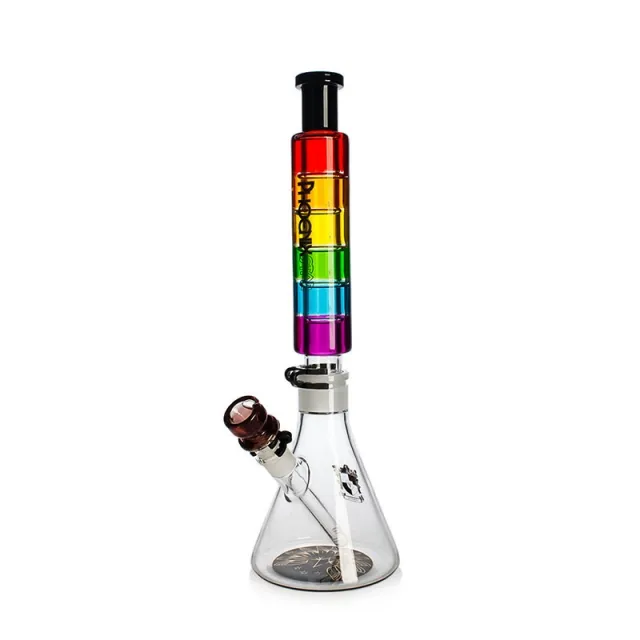 16-Inch Glycerin Bong with Beaker Base and Freezable Top