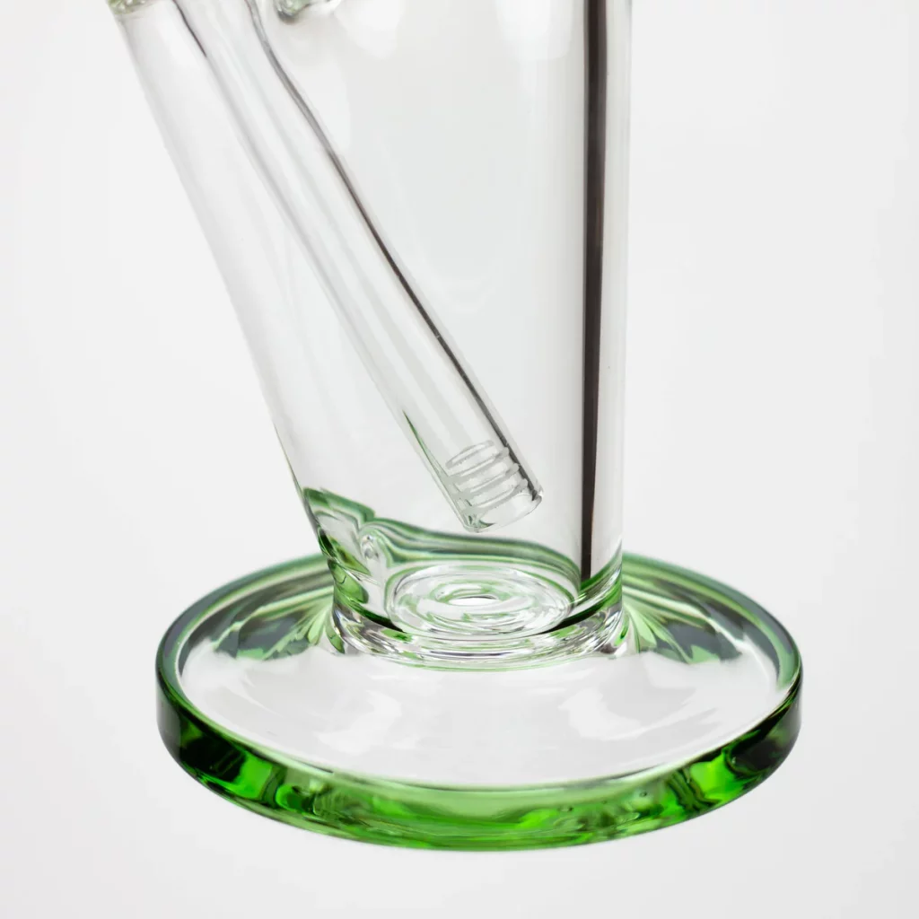 19" Kink Zong Glass Water Bong – Smooth Hits with a Stylish Twist