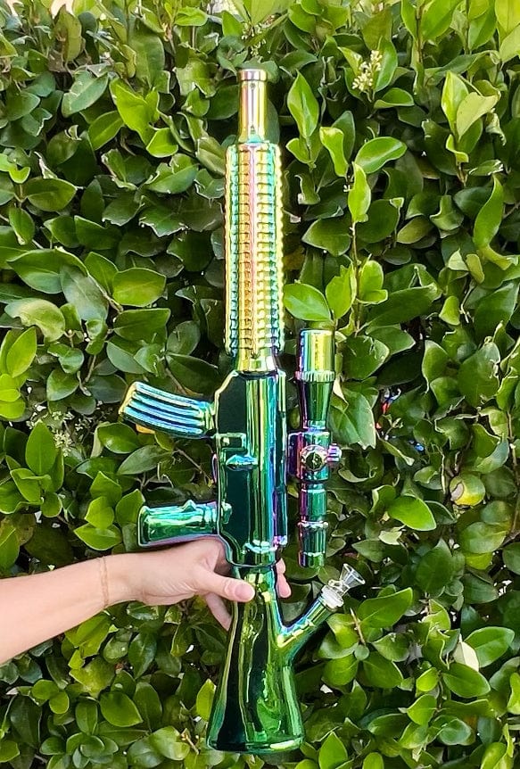 24-inch-green-metallic-iridescent-assault-rifle-glass-water-pipe-bong