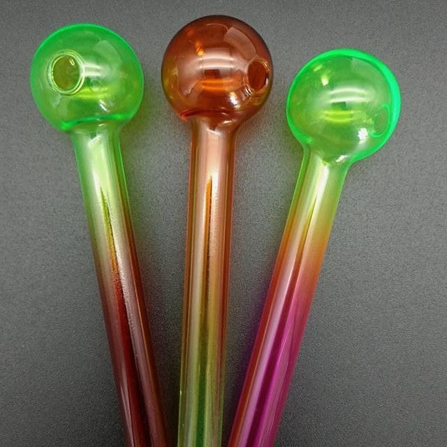 4" Rasta Color Oil Burner Pipes