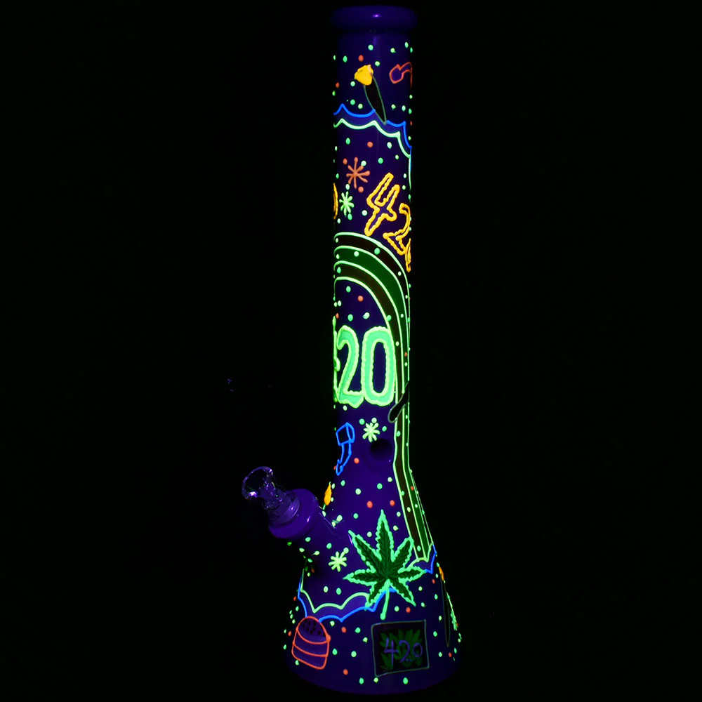 420 beach vibes beaker bong extra large glow 1080x 1