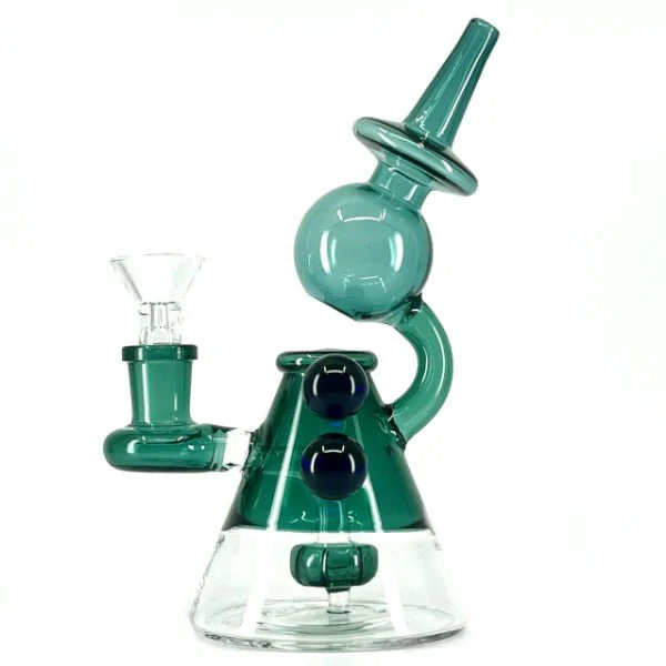 Scope Mini Bong – 6" Borosilicate Glass with 14mm Herb Bowl