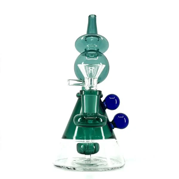 Scope Mini Bong – 6" Borosilicate Glass with 14mm Herb Bowl