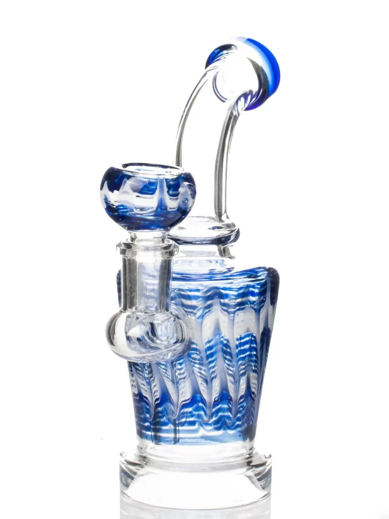 8" Angled Rake Bong – Sharp Angles and Smooth Hits