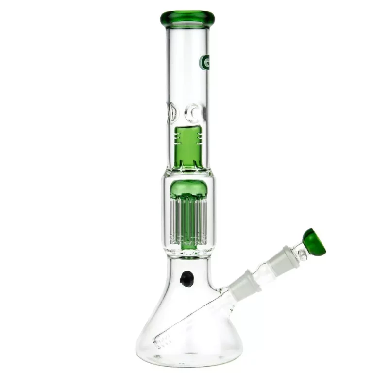 8-Arm Tree Perc Beaker Base Glass Bong