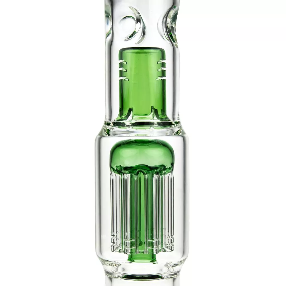 8-Arm Tree Perc Beaker Base Glass Bong