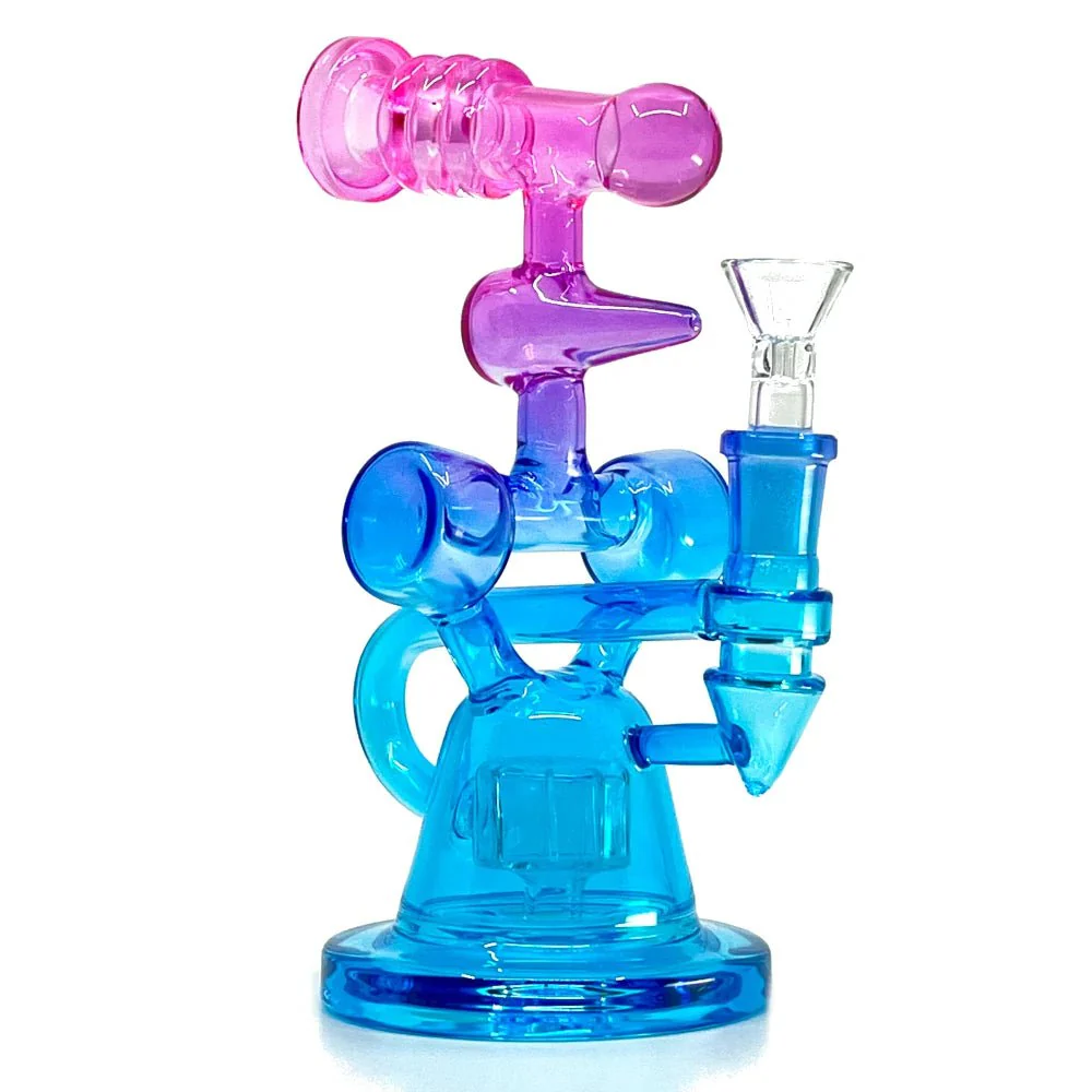 8 inch Arrow Recycler Bong – Smooth Hits, Striking Design