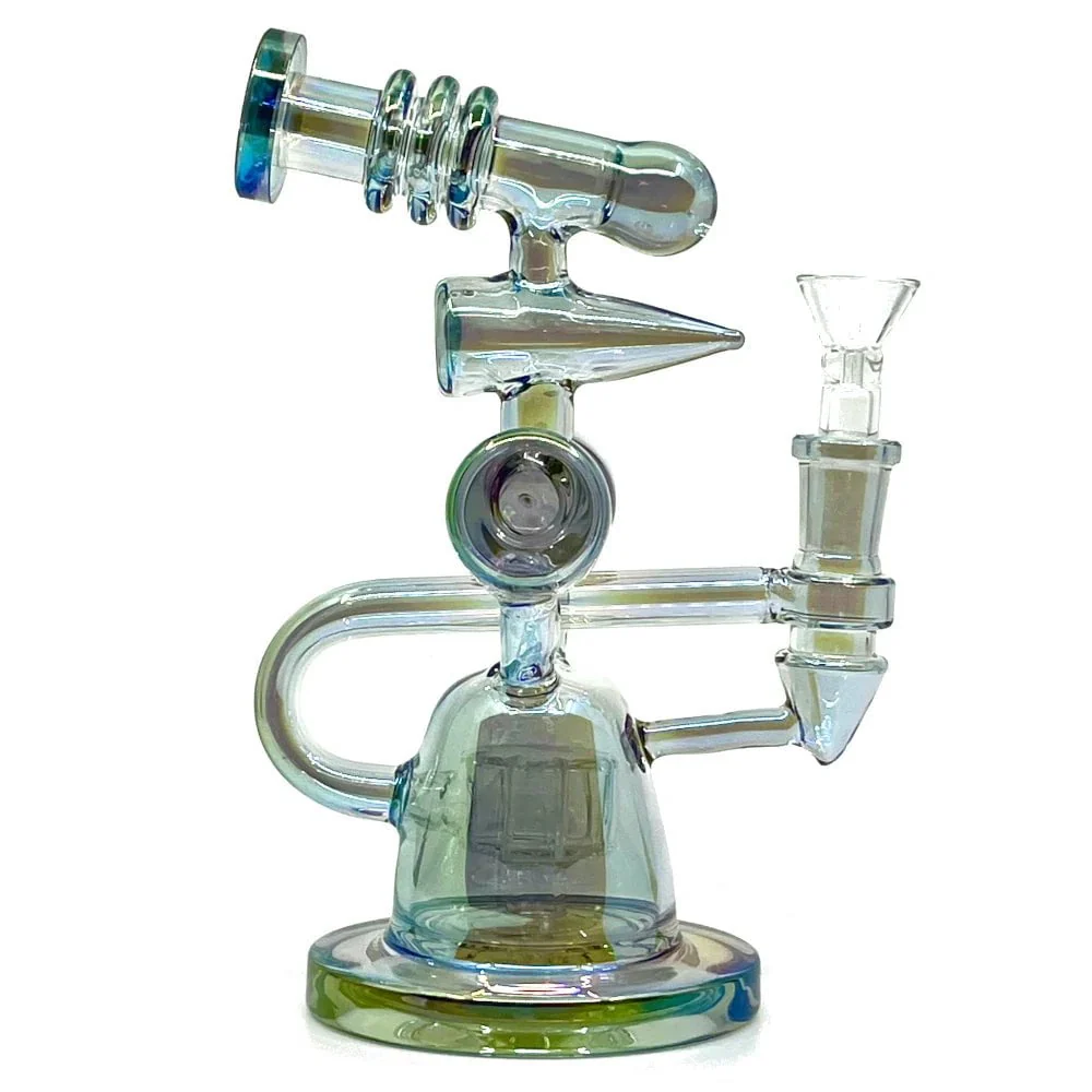 8 inch Arrow Recycler Bong – Smooth Hits, Striking Design