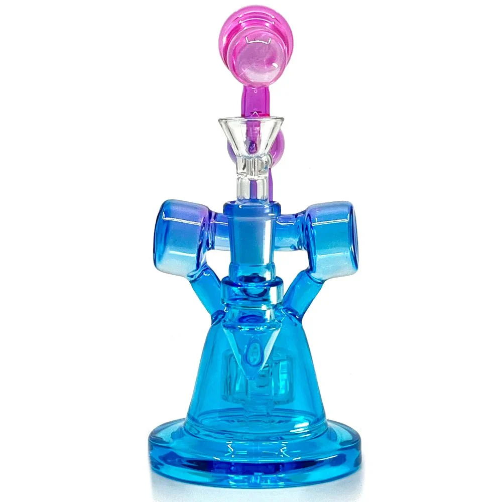 8 inch Arrow Recycler Bong – Smooth Hits, Striking Design