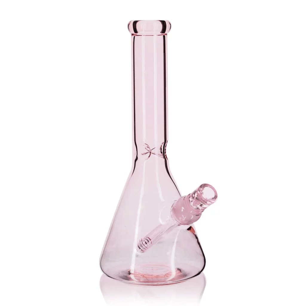 Pink Beaker Bong 27.5cm