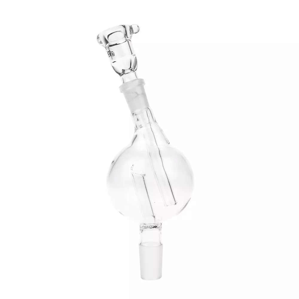 Ash Catcher with Tulip Bowl Chillum – High-Grade Borosilicate Glass