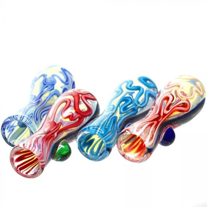 Brain Fold Chillum Pipe – Classic Style with a Modern Twist