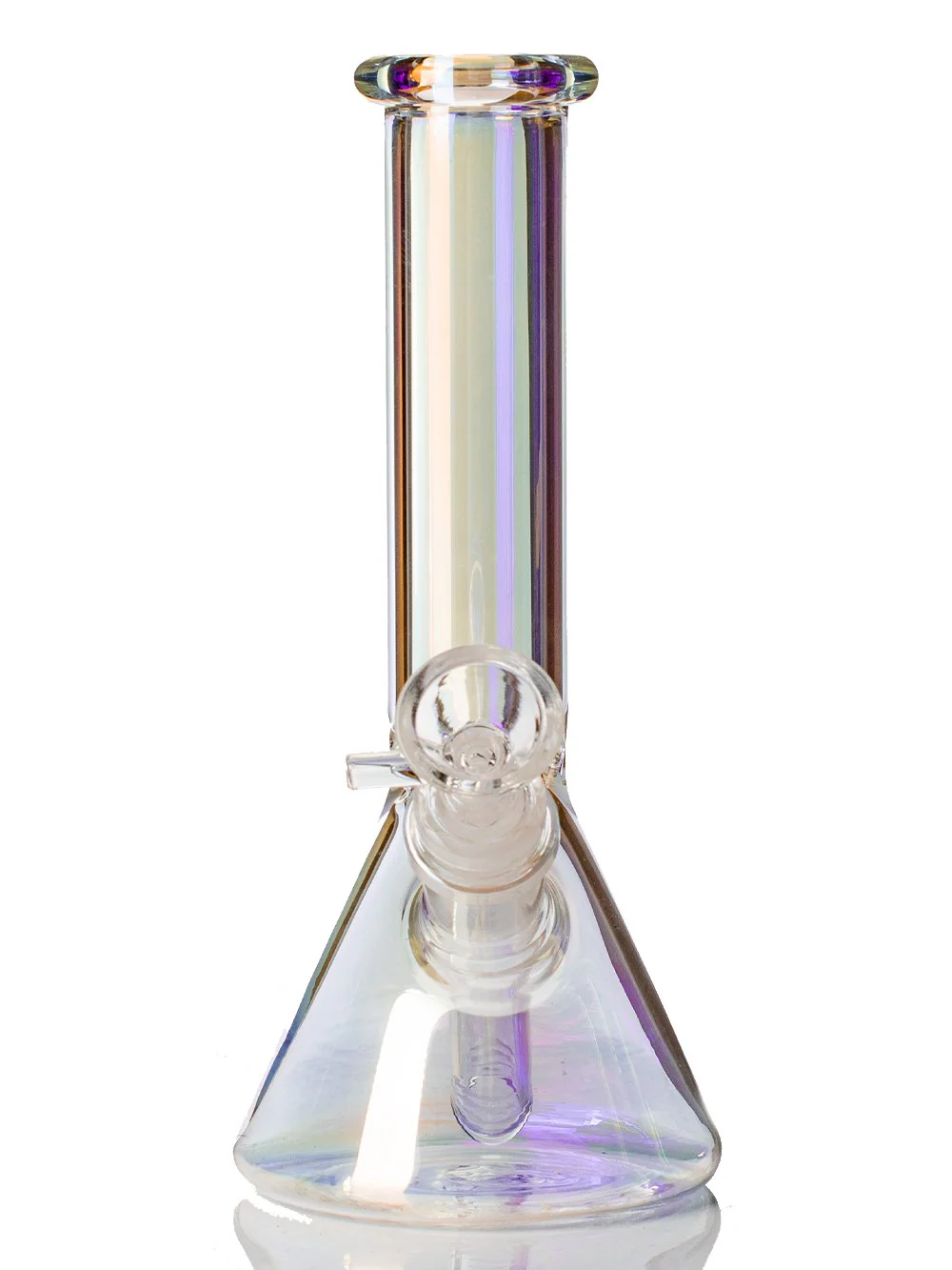 10 Inch Dazzle Bong – Stunning Iridescent Design for Smooth Hits