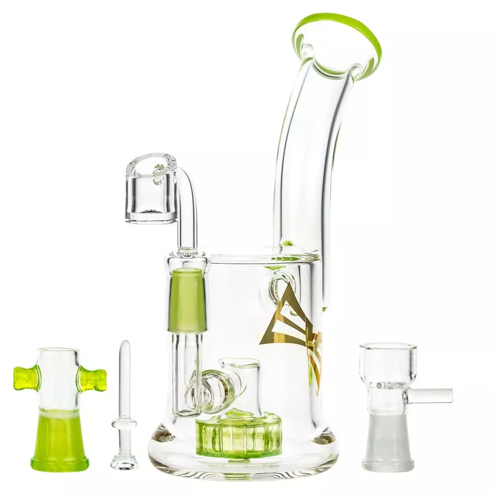 Diamond Dust Hybrid Dab Rig with Showerhead Perc