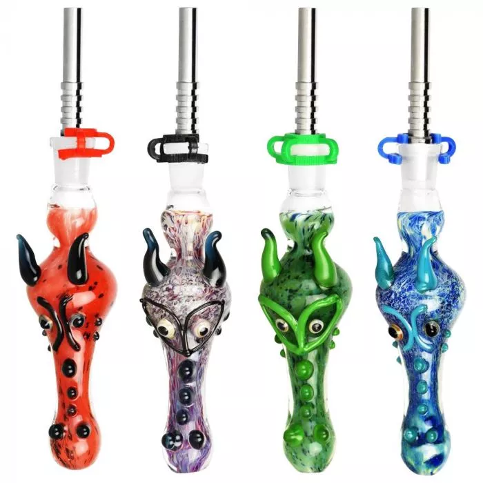 Dragon Snout Glass Vapor Straw Collector