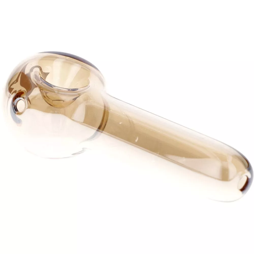 Fumed Spoon Hand Pipe – 3 Inches, Handblown Borosilicate Glass