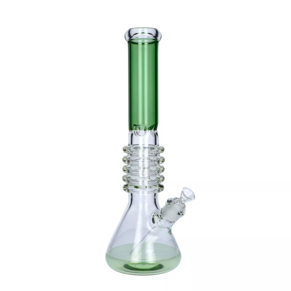 Glass Beaker Base Ice Bong with Marias