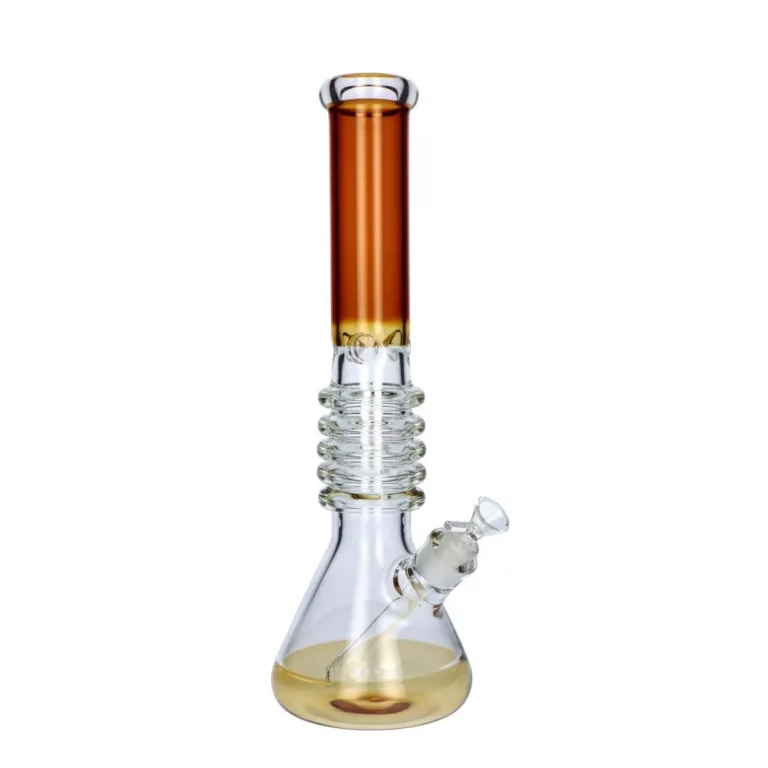 Glass Beaker Base Ice Bong with Marias