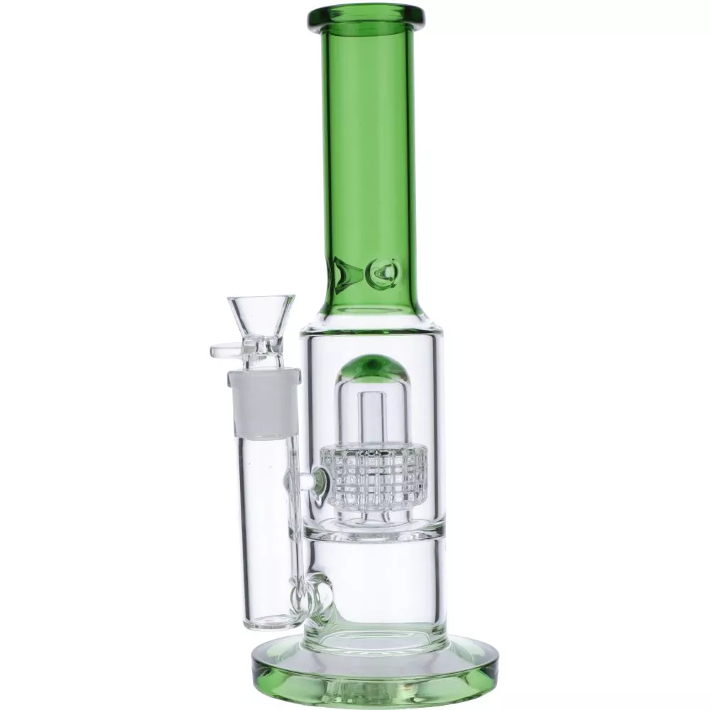 Glass Bong with Colored Neck