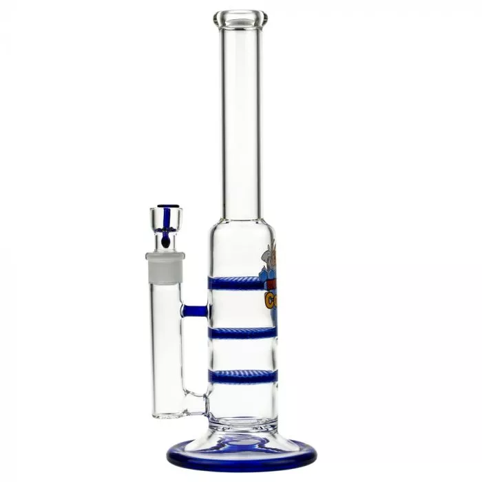 Glass Bong with Triple HoneyComb Disc Perc