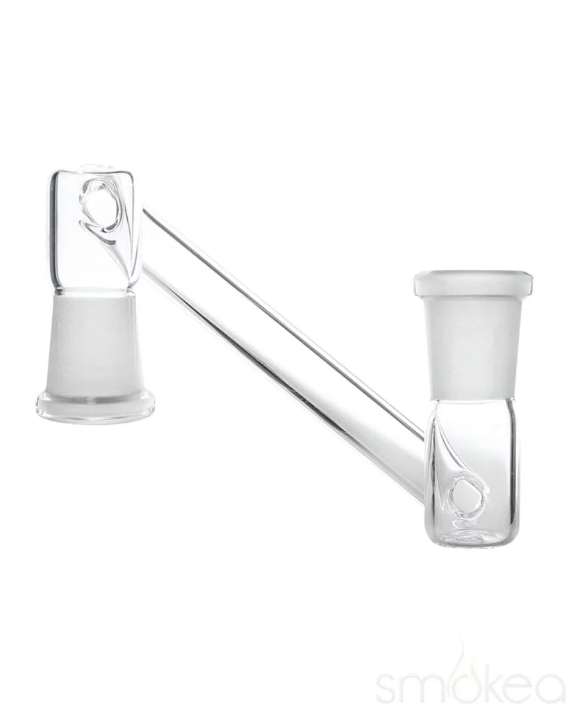 Glass Drop Down Adapter – Available in Multiple Joint Sizes and Gender Combinations