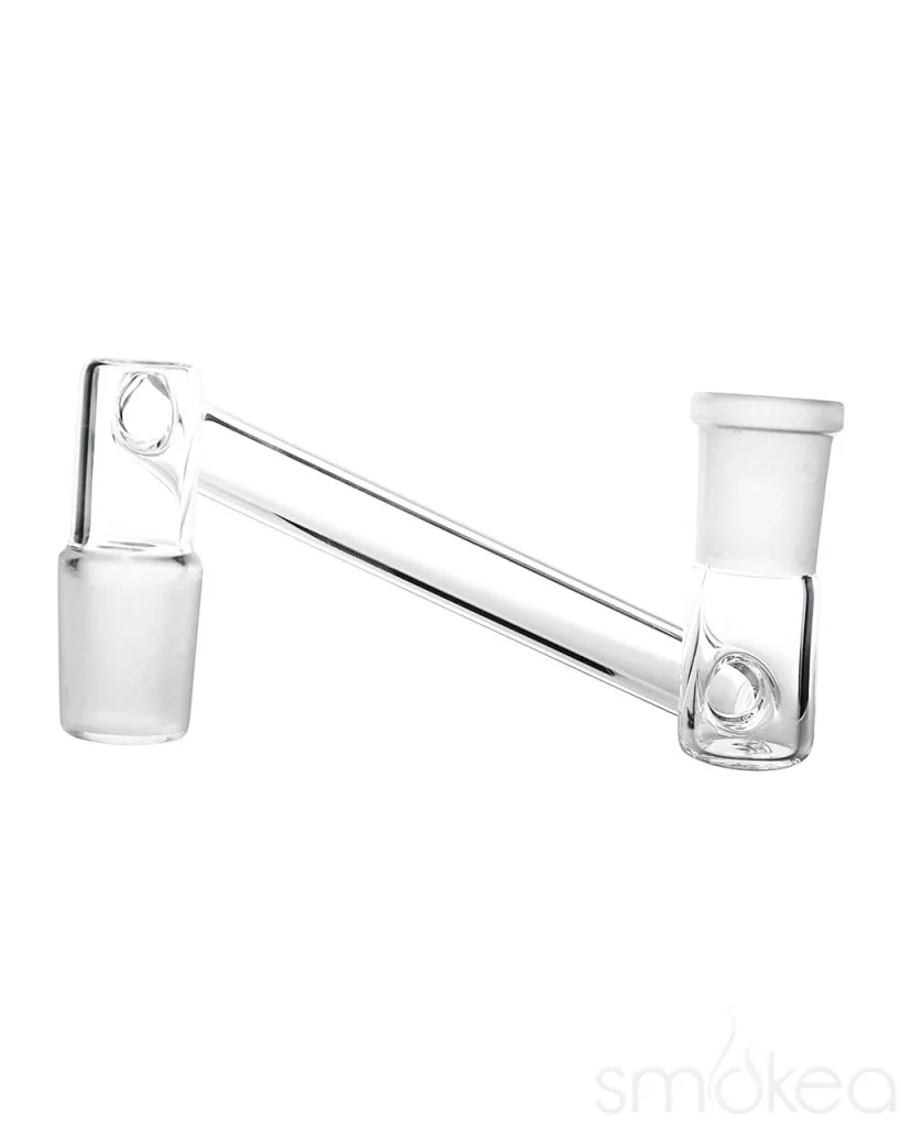 Glass Drop Down Adapter – Available in Multiple Joint Sizes and Gender Combinations