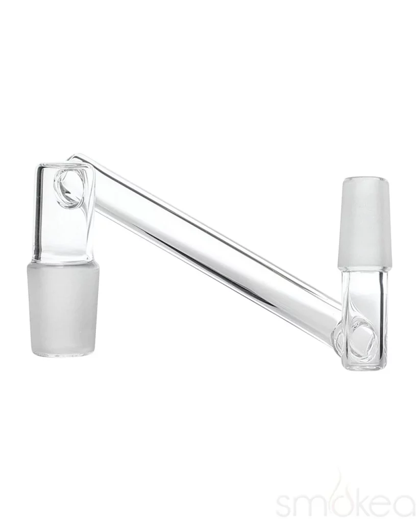 Glass Drop Down Adapter – Available in Multiple Joint Sizes and Gender Combinations