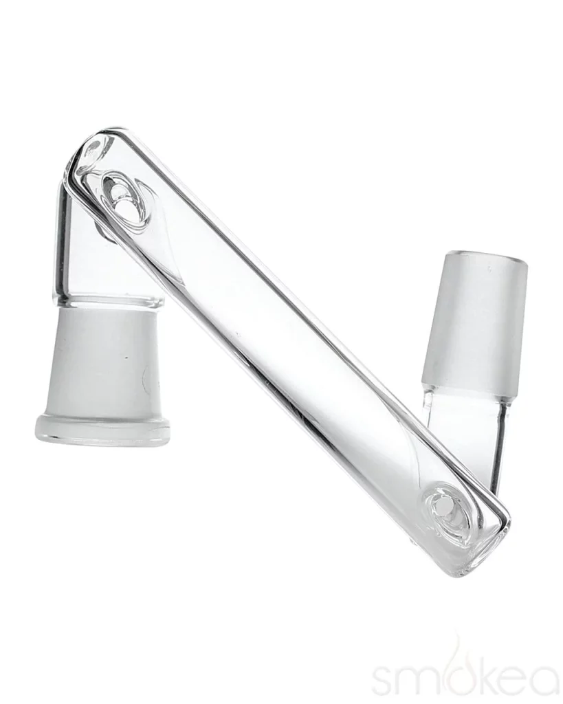 Glass Drop Down Adapter – Available in Multiple Joint Sizes and Gender Combinations