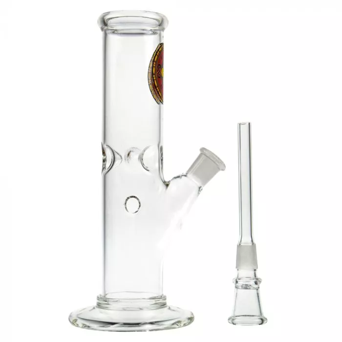 Glass Mini Straight Tube Bong