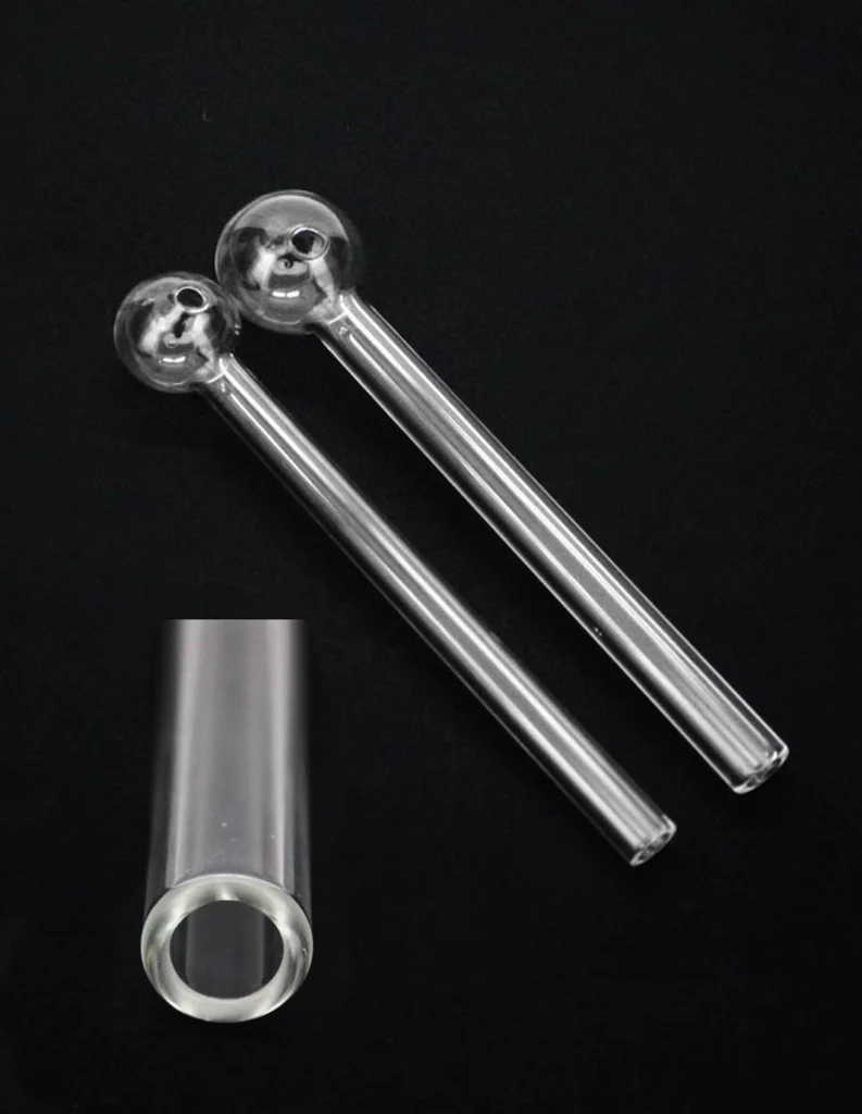 Glass Oil Burner Pipe Thick Quality - Available in Multiple Sizes and Colors