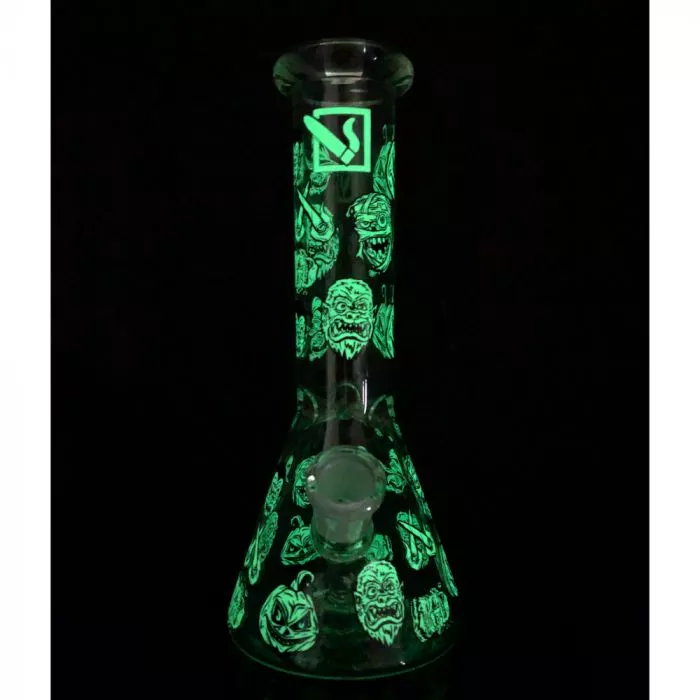 Glow-in-the-Dark Monster Mash Beaker Bong