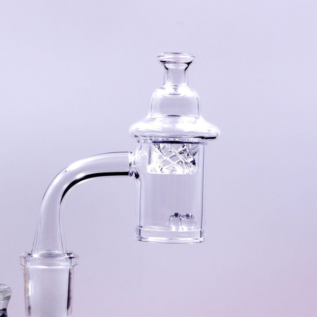 Quartz Banger Kit with Spinning Carb Cap and Terp Pearls