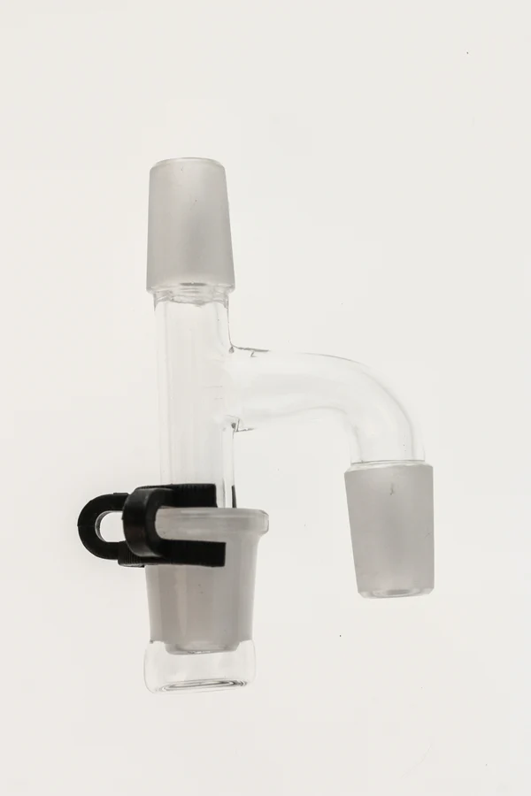 Reclaim Adapter with Collecting Dish & Keck Clip (Various Sizes and Genders)