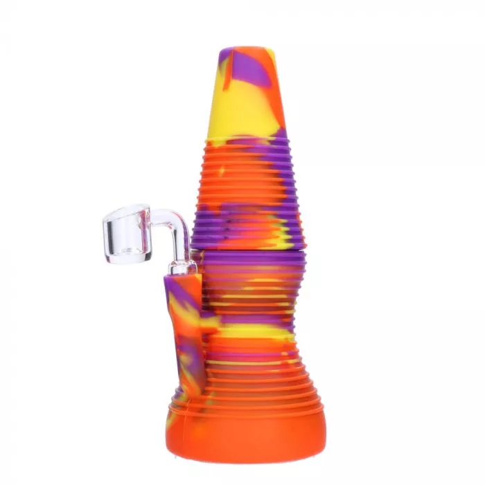 Silicone Dab Rig With Banger – Compact, Durable, and Stylish