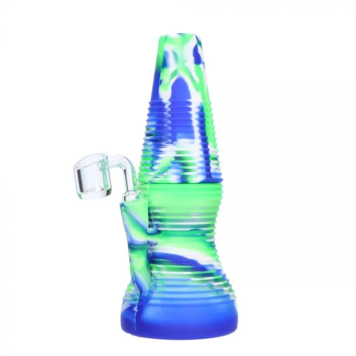 Silicone Dab Rig With Banger – Compact, Durable, and Stylish