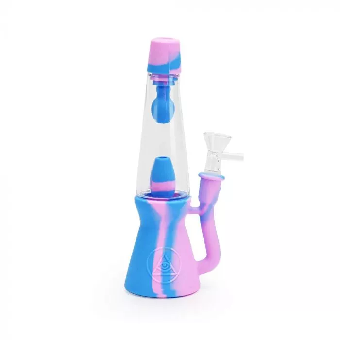 Silicone Lava Lamp Bong – Durable and Travel-Friendly Design