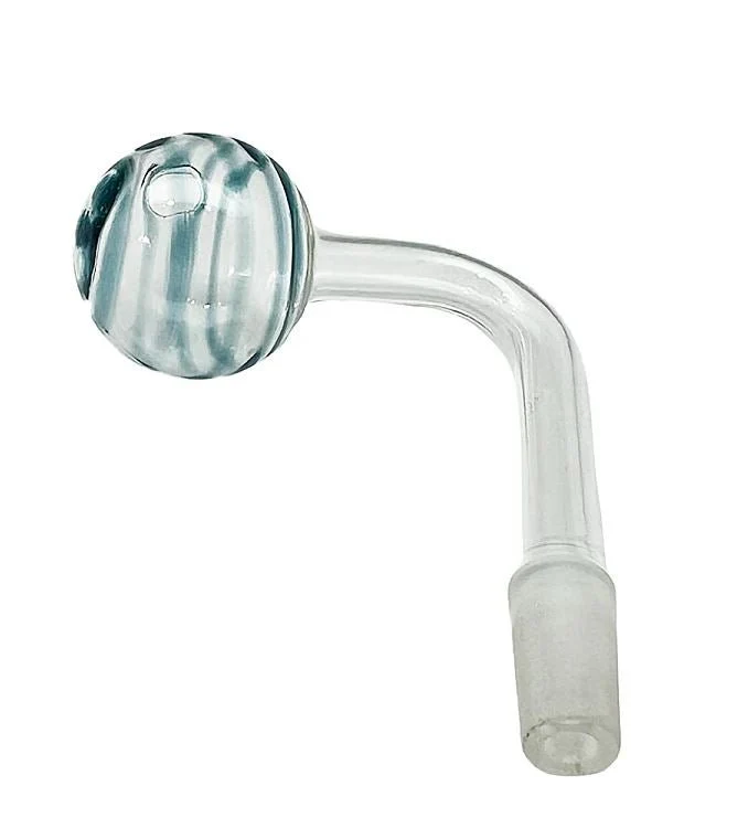 Striped Glass Oil Burner Rig Downstem Adapters