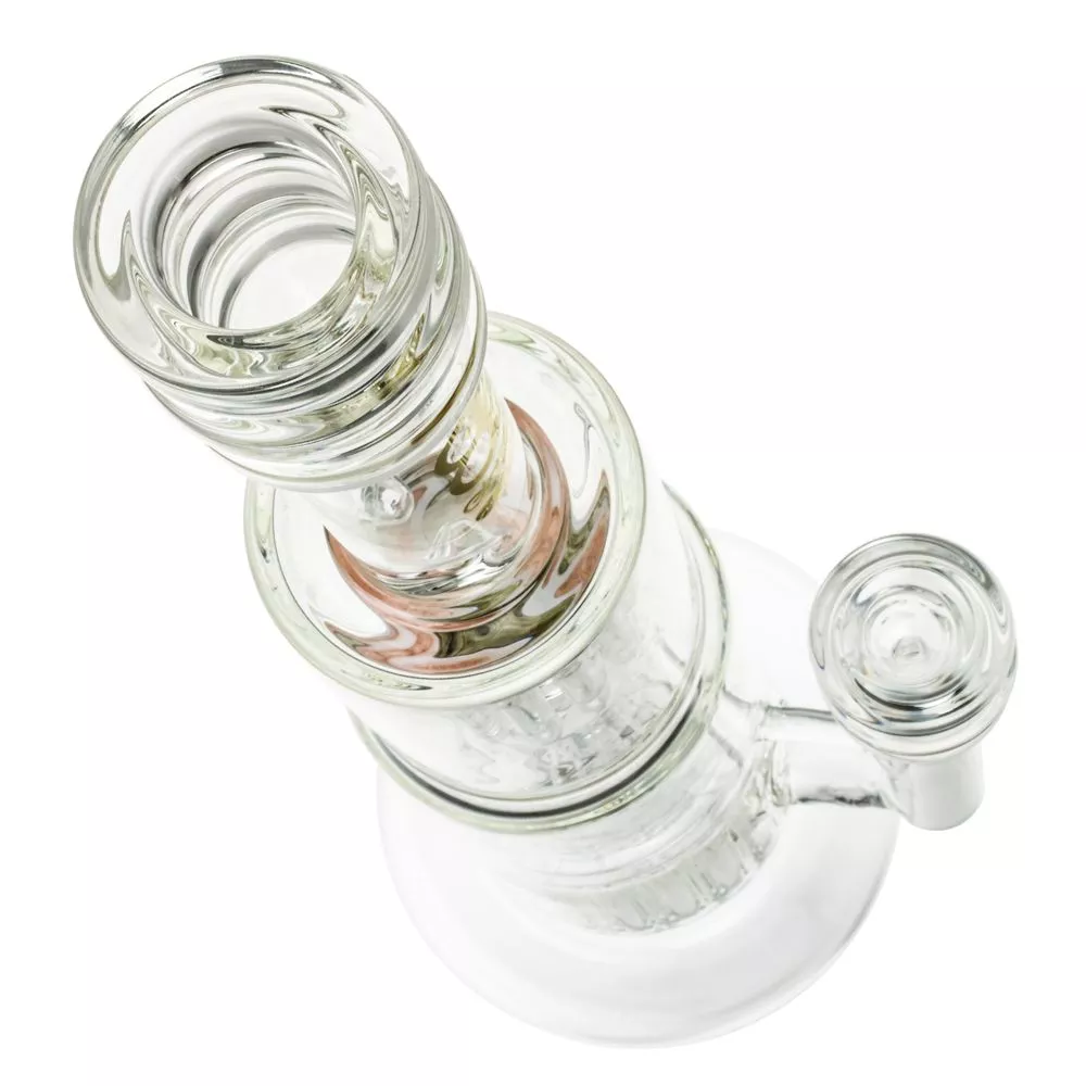 Triple Percolator Ice Bong with 12-Arm Tree Perc