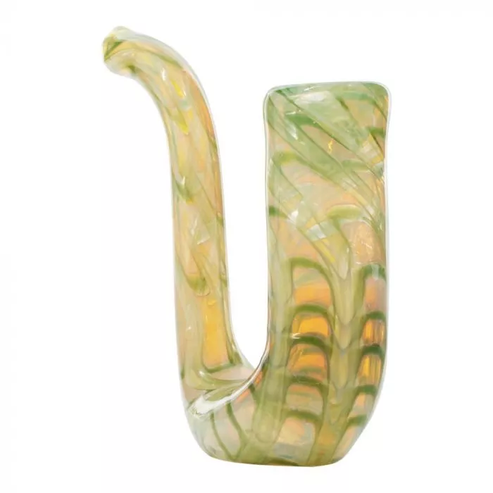 Wrap-n-Rake Silver Fumed Sherlock Hand Pipe